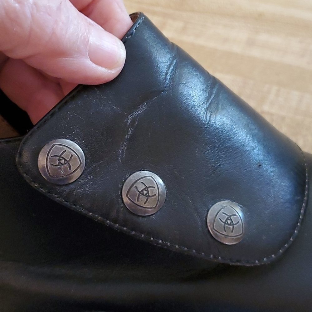 ARIAT leather ankle boots size 5.5 - Picture 9 of 9